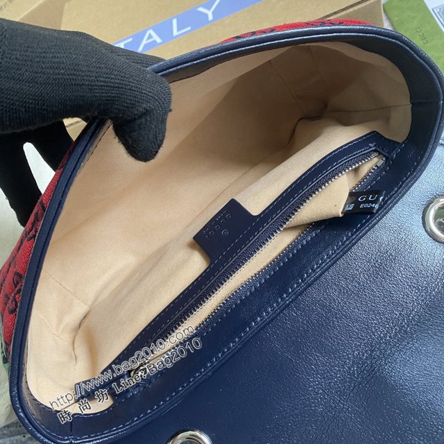Gucci新款全皮女包 古馳Marmont系列小號鏈條肩背包 Gucci經典款斜挎女包 443497  ydg3261